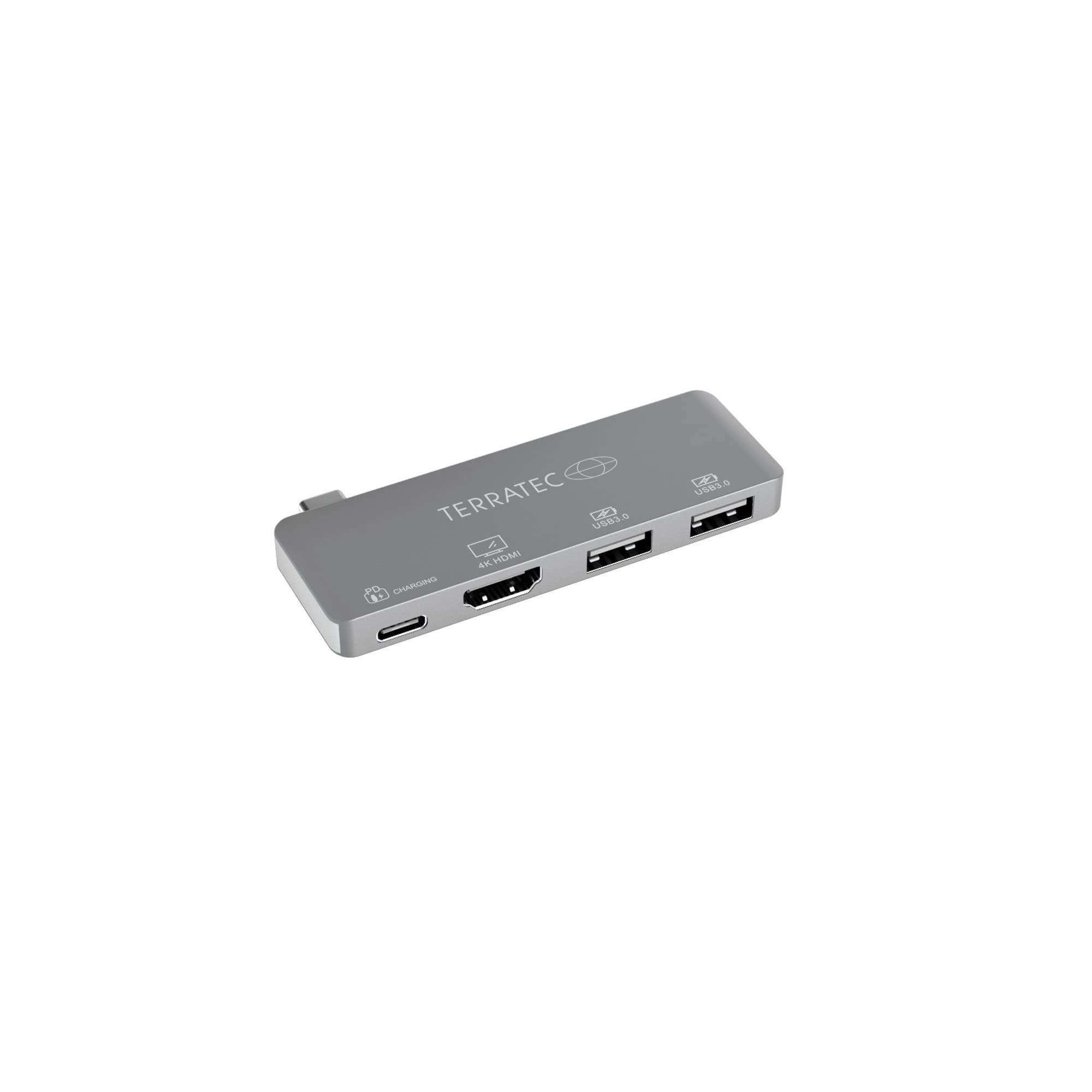 TerraTec 251737 USB Type C Adapter Grey