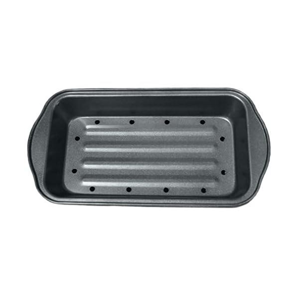 Evelots Meatloaf PanDrains FatNon StickCooking/BakingMore Flavor2