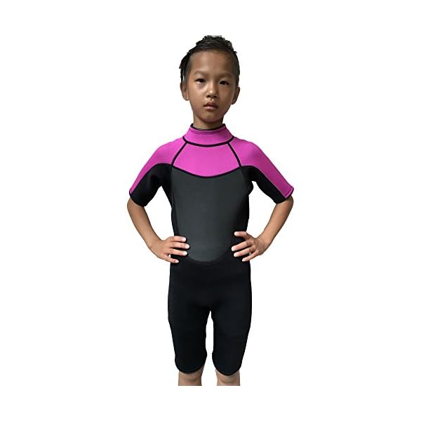Realon-Wetsuit-Girls-3mm-Shortie-Kids-Surfing-Suits-Toddler-Swimsuit-Youth-Snorkeling-Suits-Jumpsuit-Shorty-Diving-Wetsuits