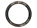 Premium Muddy Water Camouflage Forest Steering Wheel Cover - Extra Comfort Grip Black Vinyl Water Resistant - Hot & Cold Protection for Your Hands