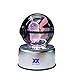 Pokemon Crystal Ball Fancy LED Lighting and Spinning Primary Base Advance 3D Laser Engraving Valentine Children's Gift (Pikachu)