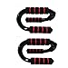 Iron Core Athletics B0191A3XYO Pushup Handles, Black, Standard