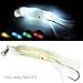 Dr.Fish 5 Pack Saltwater Fishing Lure Trolling Squid Offshore Bait Teaser 6
