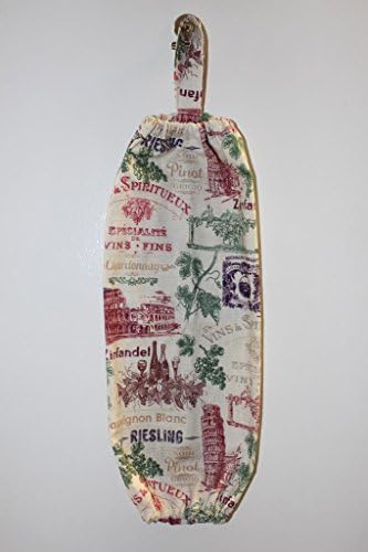 Plastic Grocery Bag Holder Hanger Wine