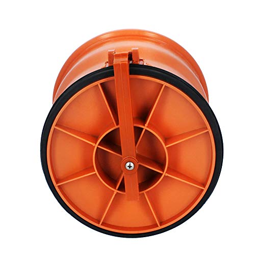 PEŠTAN Froschklappe Rückstauklappe Ø DN 250 mm Orange | Auslaufstück Für HT KG Dränage Rohr Kanal | Abfluss Abwasser PP… – Bild 5