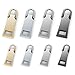 Zipper Pull, Heavy Duty Zip Pull Tab Replacement for Clothes, Luggage, Backpack, DIY Craft(8 Pieces)