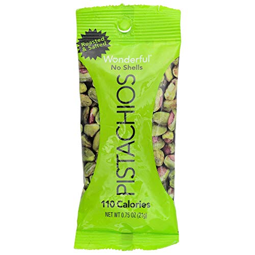 Wonderful Pistachios No Shells - 110 Calorie 0.75 Oz Pack (Box Of 14)