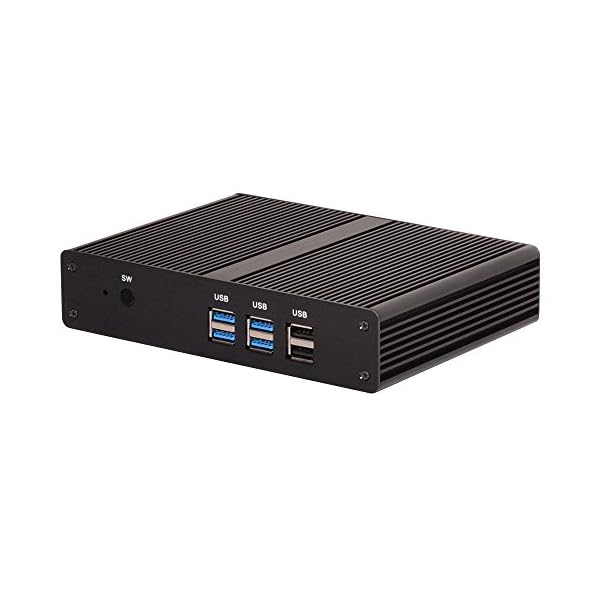 HUNSN Fanless Mini PC, Desktop Computer, HTPC, Kodi Box, Intel 3205U / 3215U / 3755U / 3558U, Windows 11 Pro or Linux…