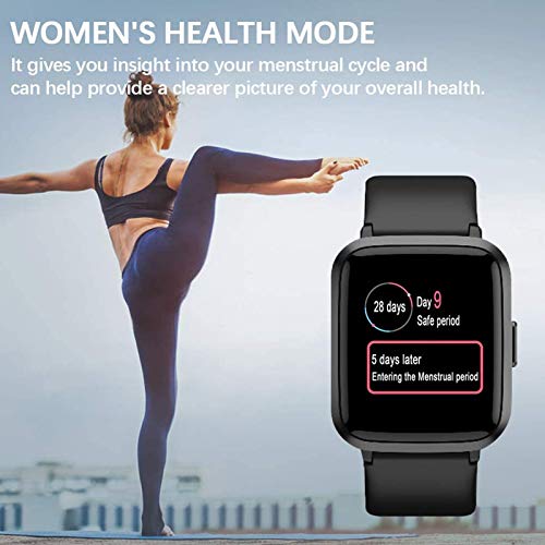 Lintelek Smart Watch Blood Pressure Monitor, Blood Oxygen Monitor