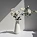 Jomop Modern Vases White Ceramic Home Decor Contemporary