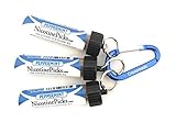 Three-Pack Peppermint Nicotine Toothpicks - Nicotine Infused Toothpicks - 60 Picks with Crossroads Hikers Clip