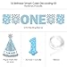 Big Dot of Happiness ONEderland 1st Birthday - First Birthday Boy Smash Cake Decorating Kit - Winter Wonderland High Chair Decorations