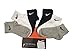 Nike Boys 6 Pairs/Pack Quarter Performance Socks, Black/Grey/White, Shoe Size 13C-3Y