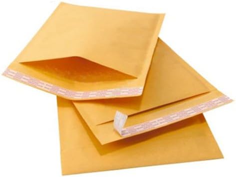 AirnDefense Kraft Bubble Mailer Envelopes Mailers Padded Bag (#000/500 Pcs)