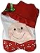 GIM Christmas Kitchen Chair Slip Covers Featuring Mr & Mrs Santa Claus for Holiday Party Festival Halloween Kitchen Dining Room Chairs Set of 2