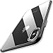 TOZO for iPhone X Case Crystal Clear Soft TPU Gel Skin Transparent Flexible Premium Cover Wireless Charger Compatible for iPhone 10 / X