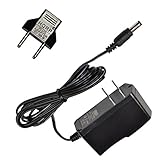 HQRP 6V AC Adapter for VIVE DMD1001 UE08WCP-060100SPA Automatic Digital Upper Arm Cuff Blood Pressure Monitor Power Supply Cord Adaptor DMD1001SLV + Euro Plug Adapter