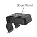 Premium Quality Solar Powered Clip On LED Light for Yard Sign - 3 LEDs - Durable & Weather-Proof Plastic Housing - Ideal for Decks, Handrails, Stairways, Trims, Porches - Screw Brackets Included