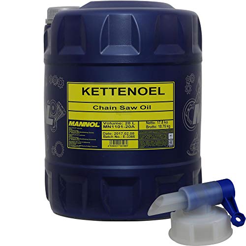 20 Liter Original MANNOL Kettenoel Chain Oil Kettenöl inkl. Auslaufhahn