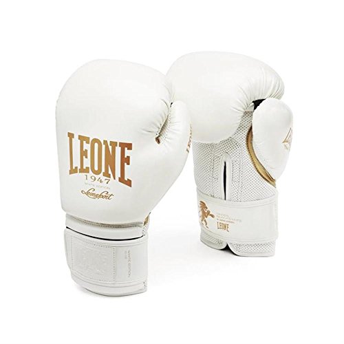 Leone-1947-Guantes-de-boxeo-en-blanco-y-negro-diferentes-pesos