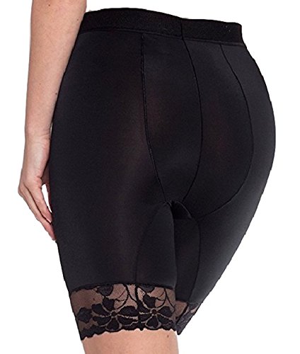 Peachy Panty 3 Packs Shapewear Smooth Hi-Waist Under Skirt Slip Short Panties (X-Large, 3 Pack Basic)
