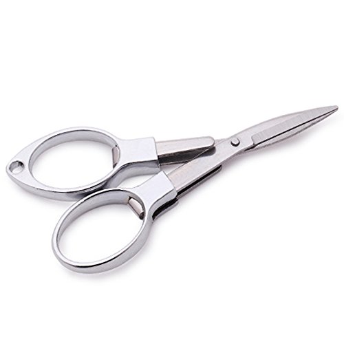 Home Mart Travel Craft Fishing Lead Line 8 Shape Portable Foldable Pocket Sharp Blade Scissors Cutter
