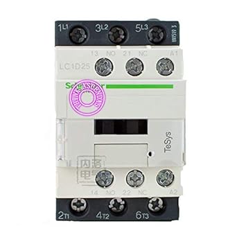 Lc1d Series Contactor Lc1d25 Lc1d25fd Lc1 D25fd 110v Dc Amazon Com Industrial Scientific