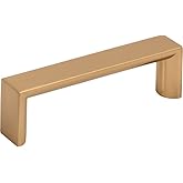 Elements 96 mm Center-to-Center Satin Bronze Walker 1 Cabinet Pull