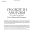 On Growth and Form: The Complete Revised Edition: D Arcy Wentworth ...