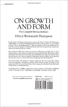 On Growth and Form: The Complete Revised Edition: D Arcy Wentworth ...