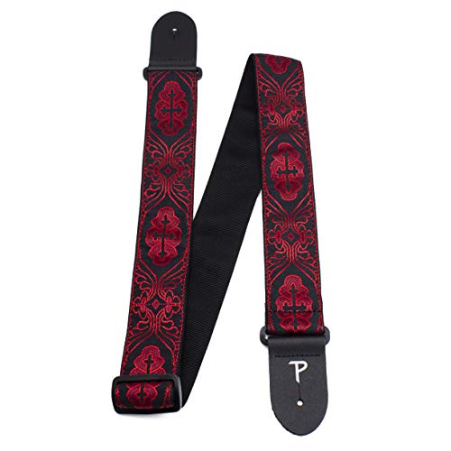 Perri’s Leathers Adjustable Guitar Straps for Kids, Men & Women
