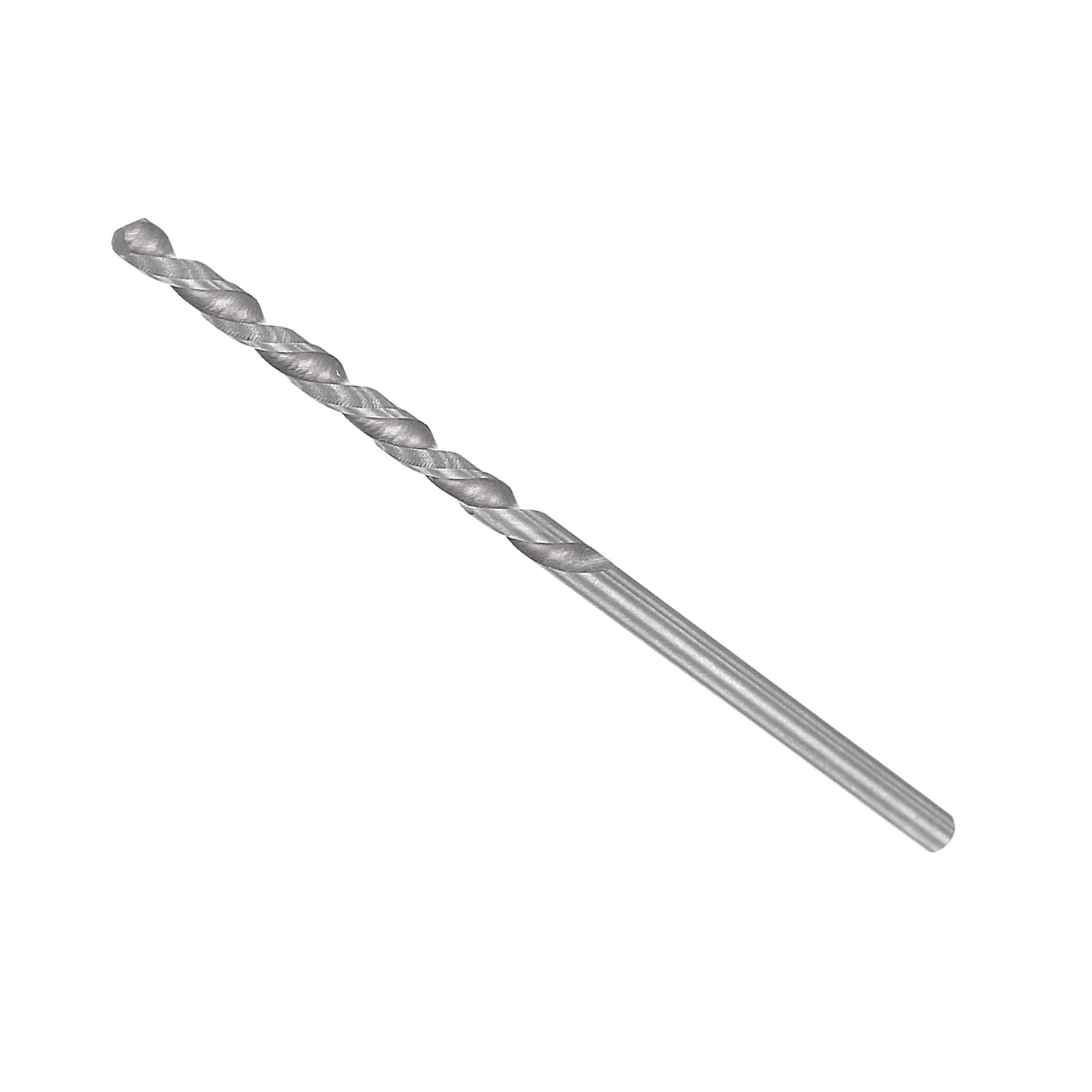 CoCud Solid Carbide Drill Bits, 2mm Diameter, Left Hand YG6X (C3/K10) Tungsten Carbide Straight Shank Twist Drill Bits - (Applications: for Stainless Steel Alloy), 1-Piece