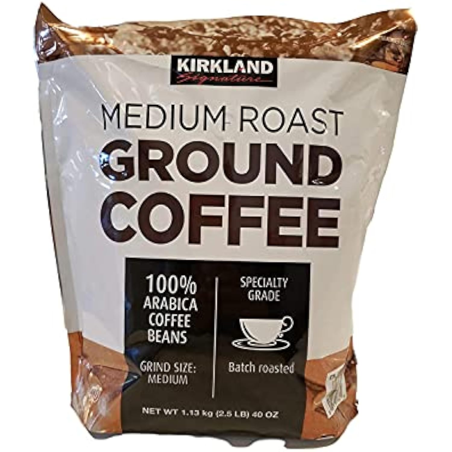 KIRKLAND SIGNATURE Medium Roast Coffee, 2.5 Lb, Brown, 40 Ounce | eBay