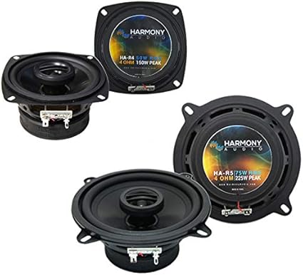 Amazon Com Compatible With Honda Passport 1998 2002 Factory Speaker Replacement Harmony R5 R4 Package Car Electronics