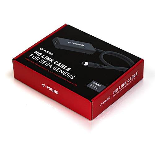 1 HD+Link+Cable+Sega+Genesis+System