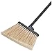 Carlisle FoodService Products 3686100 Duo-Sweep Metal Handle Flagged Lobby Angle Broom, 36