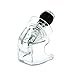 Vinara Champagne Bottle Stopper Saver, (Clear)