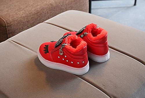 Running Shoes Native Shoes Toddler Light Up Shoes Light Up Kids Shoes Boat Shoes,Shoes Yellow Wrestling Shoes Youth Toddler Water Shoes Basketball Shoes❤Red❤❤Age:5.5-6Years❤US:10