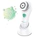 Sonic Facial Cleansing Brush, Electronic Face Brush， Waterproof Facial Brush for Deep Cleansing, Exfoliating and Blackhead Removing