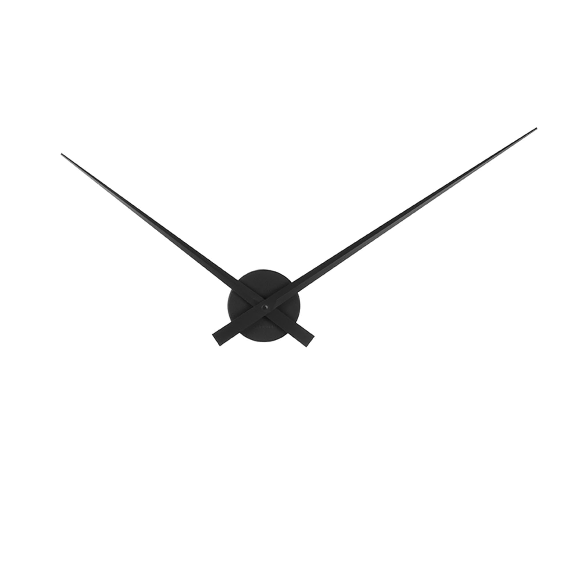 Karlsson Wall Clock Little Big Time Alu black, 90cm,KA450050