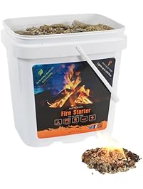 InstaFire Eco-Friendly Granulated Bulk Fire Starter Factory Seconds, 2-Gallon Bucket
