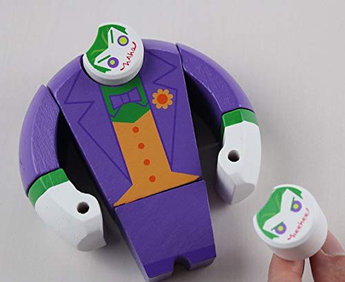 Lootcrate Exclusive – DC Comics ‘The Joker’ Painted Wooden Collectible Figure Birthday