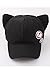 Cosplay EVA Neon Genesis Evangelion Soryu Asuka Langley Cat Ear Hat Black