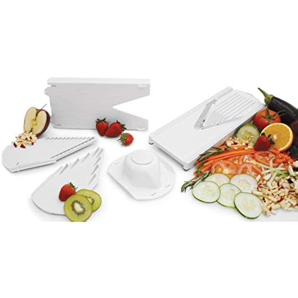 Borner V1001 VSlicer Plus Mandoline 5 Piece Set Kitchen & Dining