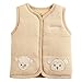 Monvecle Baby Cotton Warm Vests Unisex Infant to Toddler Padded Waistcoat
