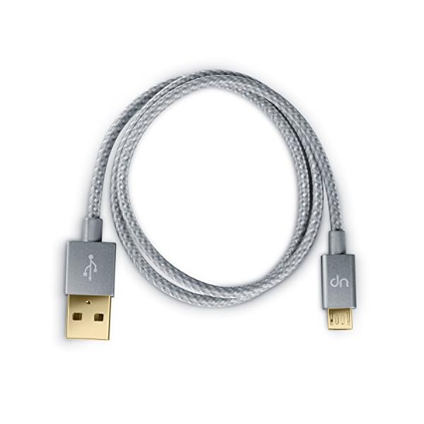1m Premium Cable MicroUSB a USB de alta velocidad Nylon trenzado