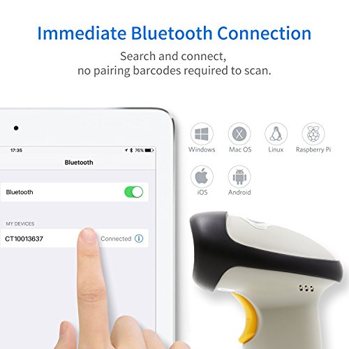 image for TEEMI New UPGRADED 2 in 1 1d Laser USB 2.0 wired + Wireles Bluetooth B