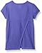 adidas Little Girls' Short Sleeve Graphic Tee Shirts, Purple, 6