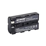 MASIONE 7.4V 2500mAh NP-F330 Li-ion Battery for Sony NP-F530 NP-F550 NP-F570 NP-F750 NP-F930 NP-F950 Digital Camera Battery