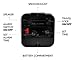 Travel Alarm Clock - No Bells, No Whistles, Battery Operated, Alarm, Snooze, Light, Black